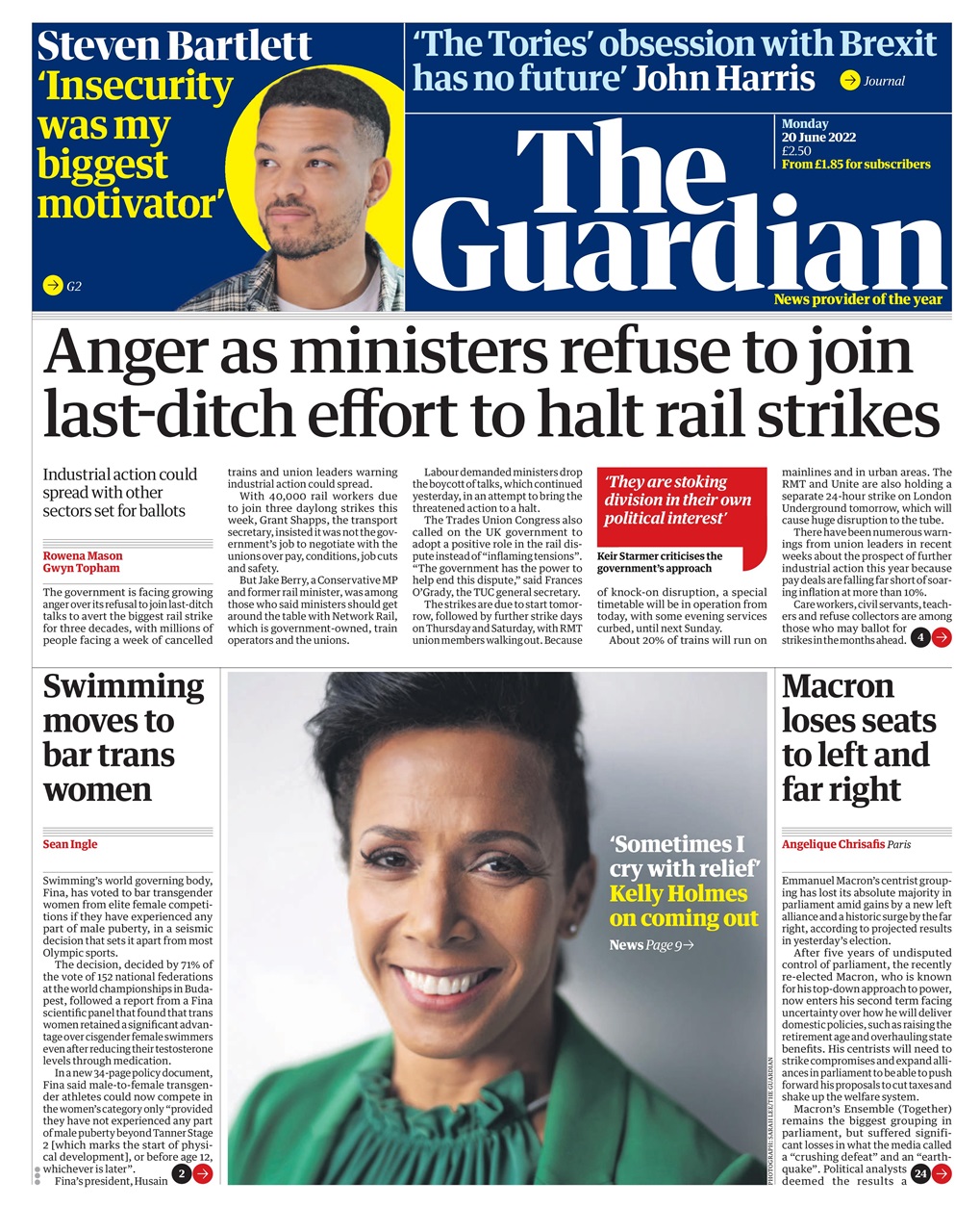 The Guardian Newspaper Preview Pages