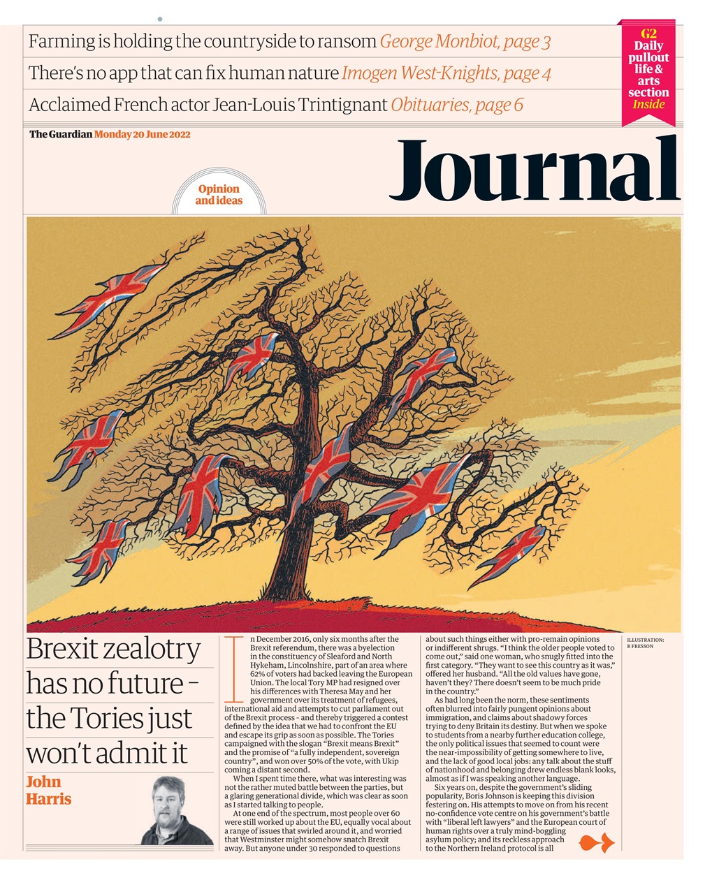 The Guardian Newspaper Preview Pages