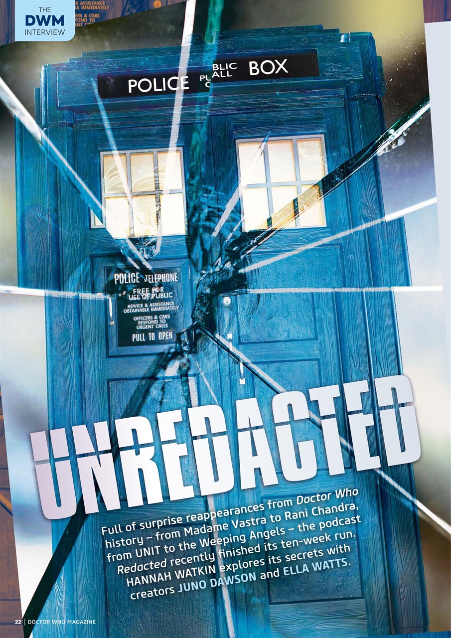 Doctor Who Magazine Preview Pages