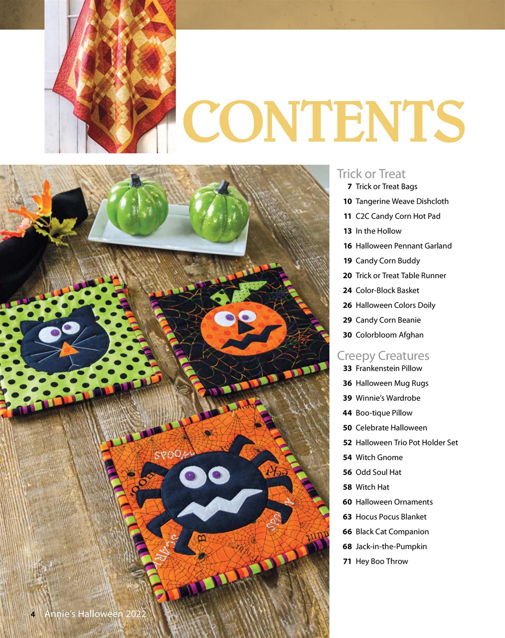 Quilter's World Preview Pages