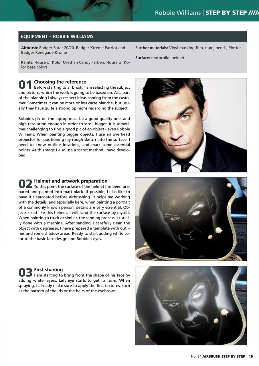 Airbrush Step by Step Preview Pages