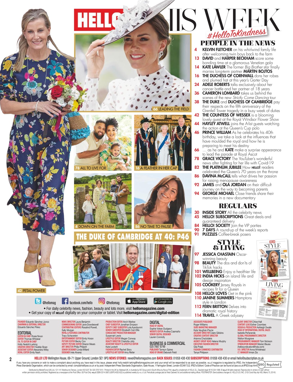 Hello! Magazine Preview Pages