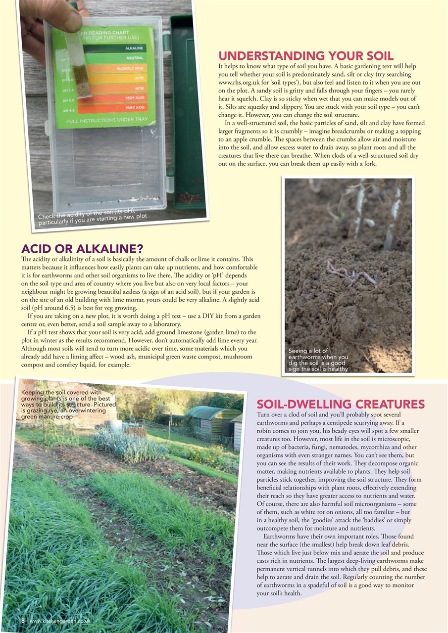 Kitchen Garden Magazine Preview Pages