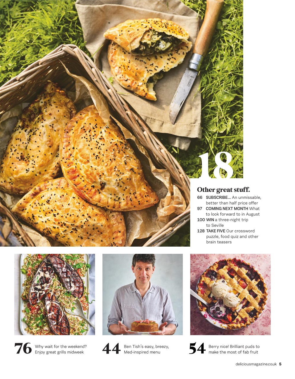 delicious. Magazine Preview Pages