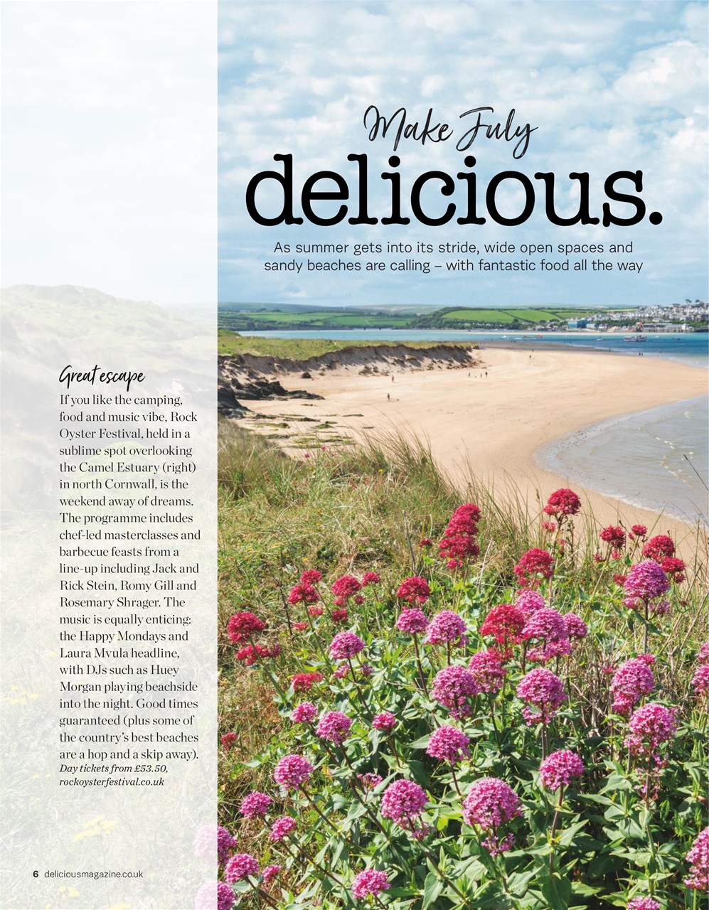 delicious. Magazine Preview Pages