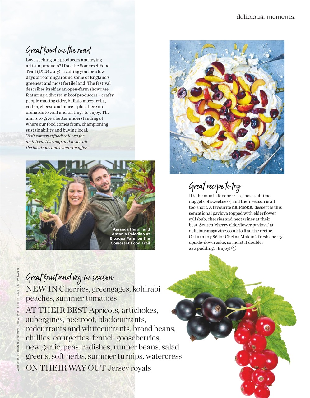 delicious. Magazine Preview Pages