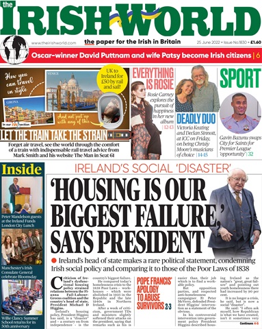 Irish World issue 1830