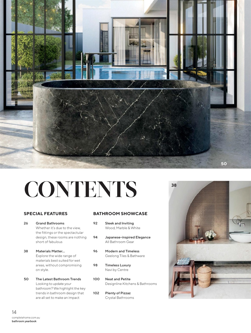 Bathroom Yearbook Preview Pages