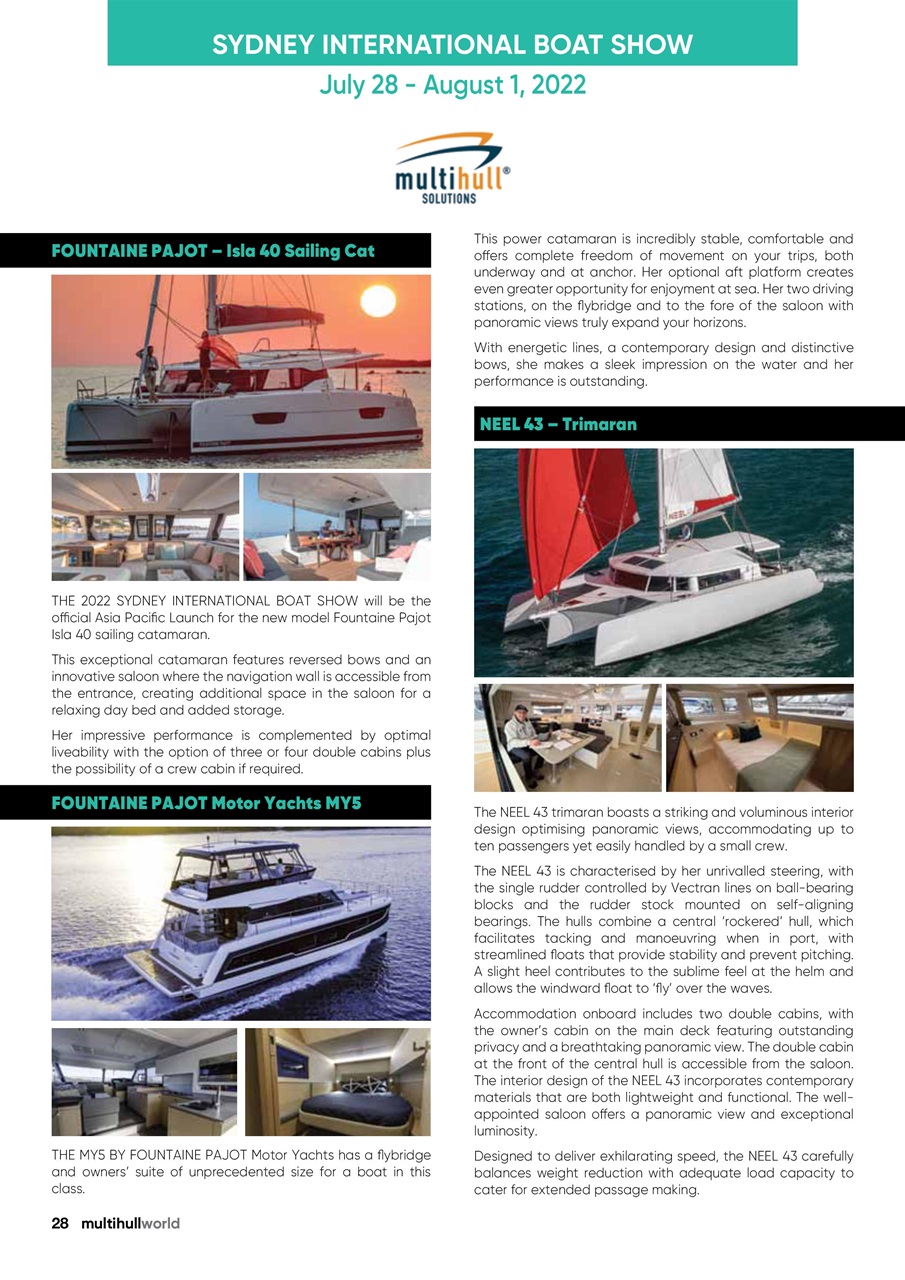 Multihull World Preview Pages