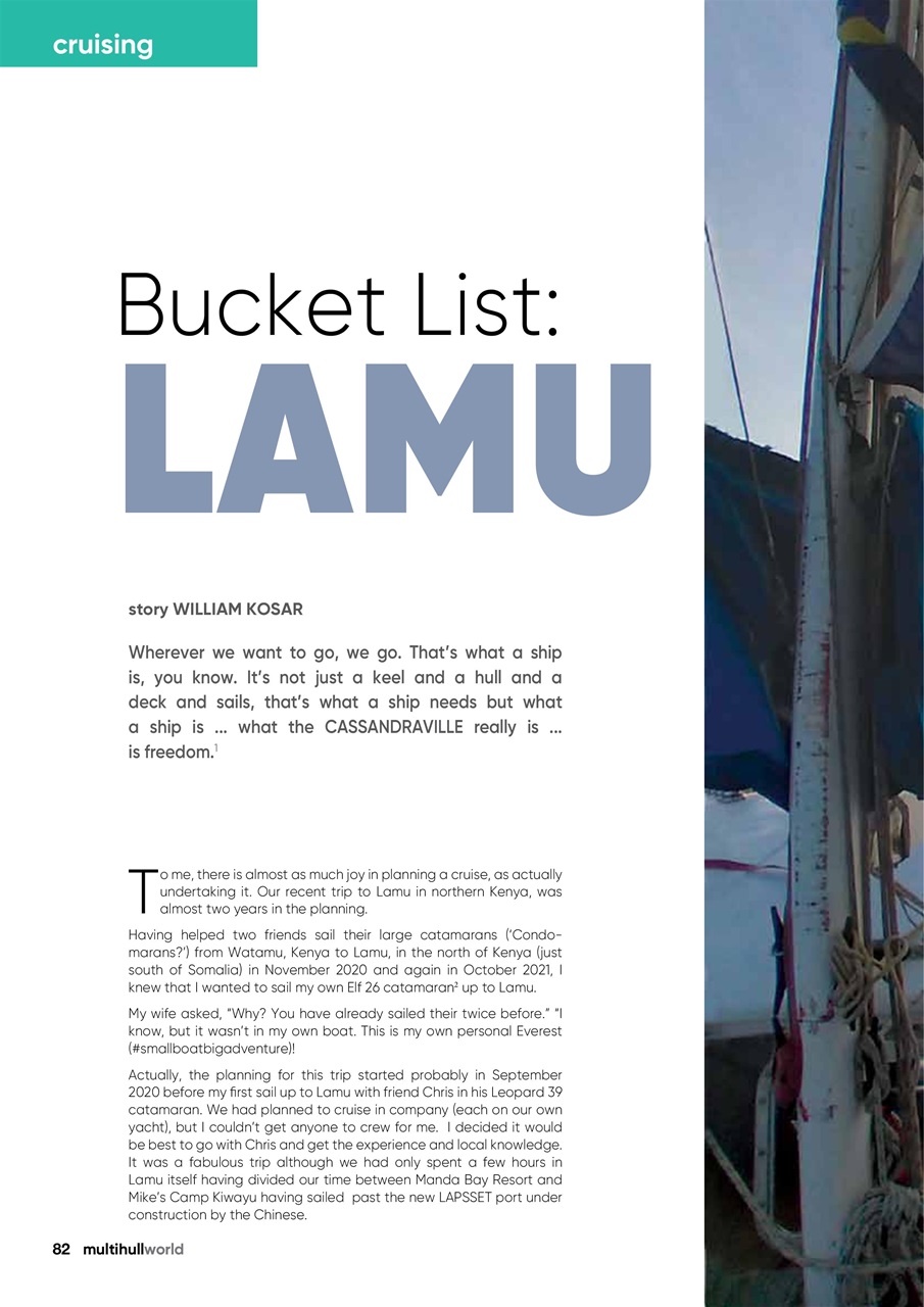 Multihull World Preview Pages