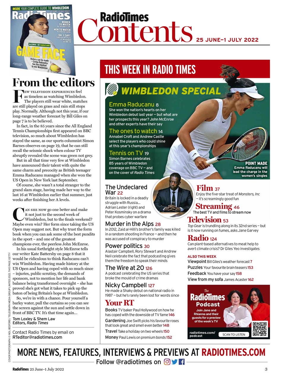 Radio Times Preview Pages