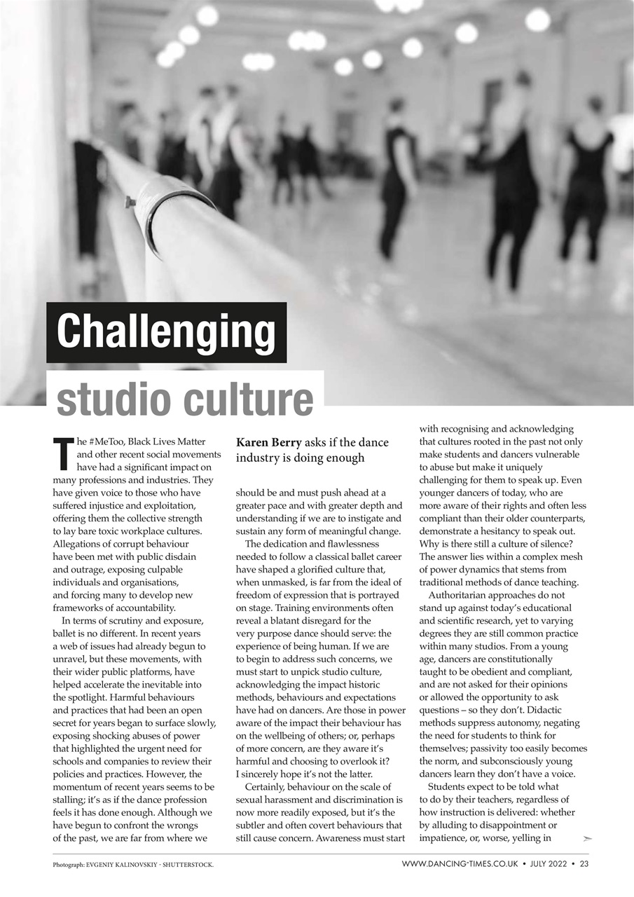 Dancing Times Preview Pages