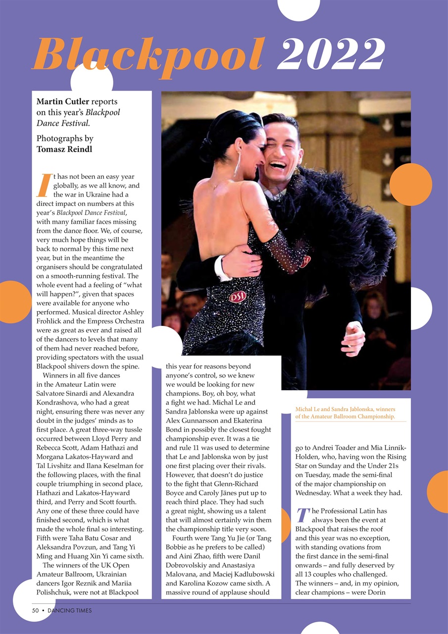 Dancing Times Preview Pages