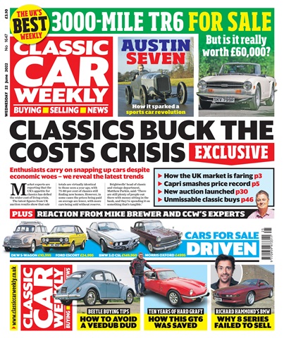 Classic Car Weekly issue 22-Jun-22