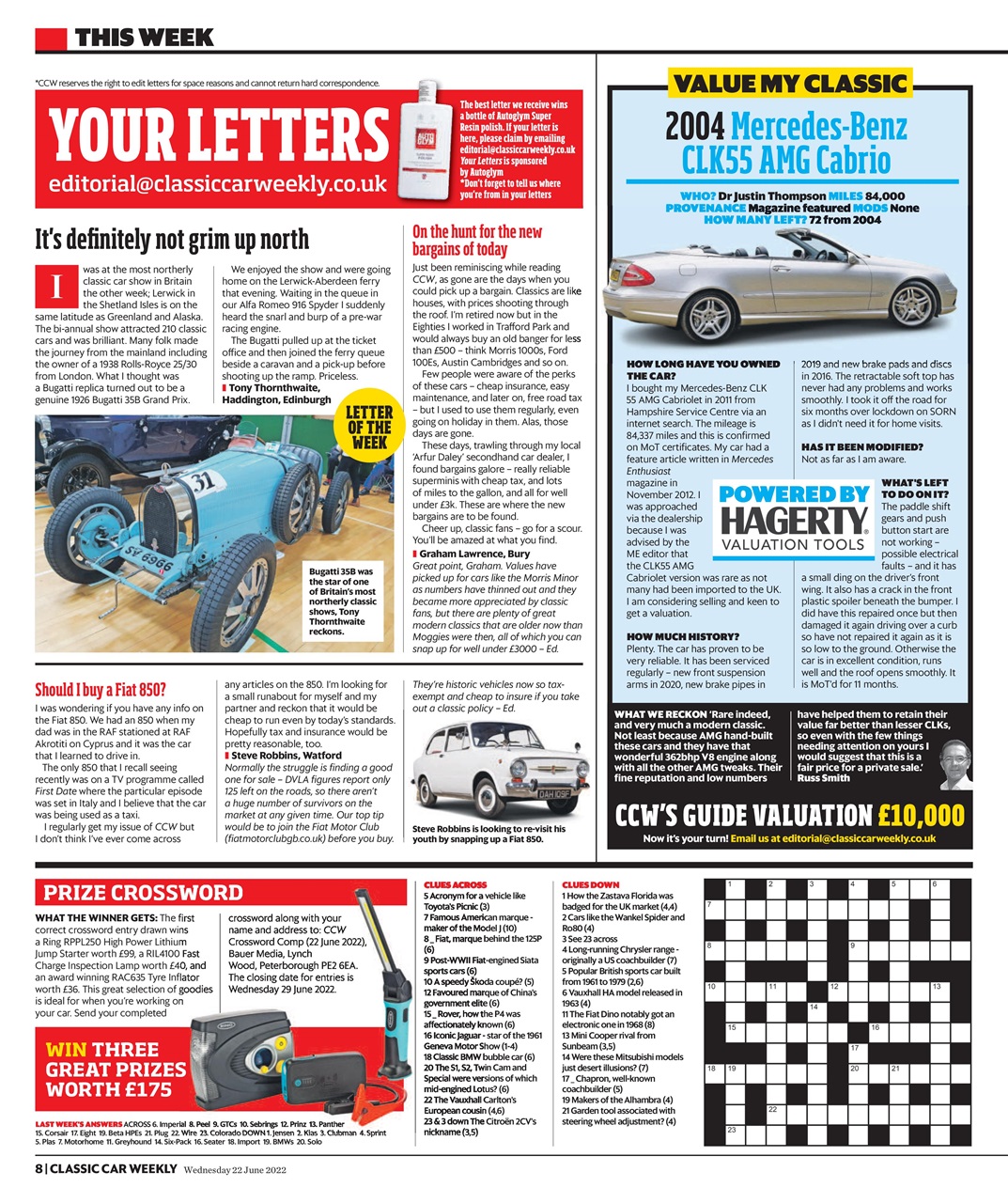 Classic Car Weekly Preview Pages