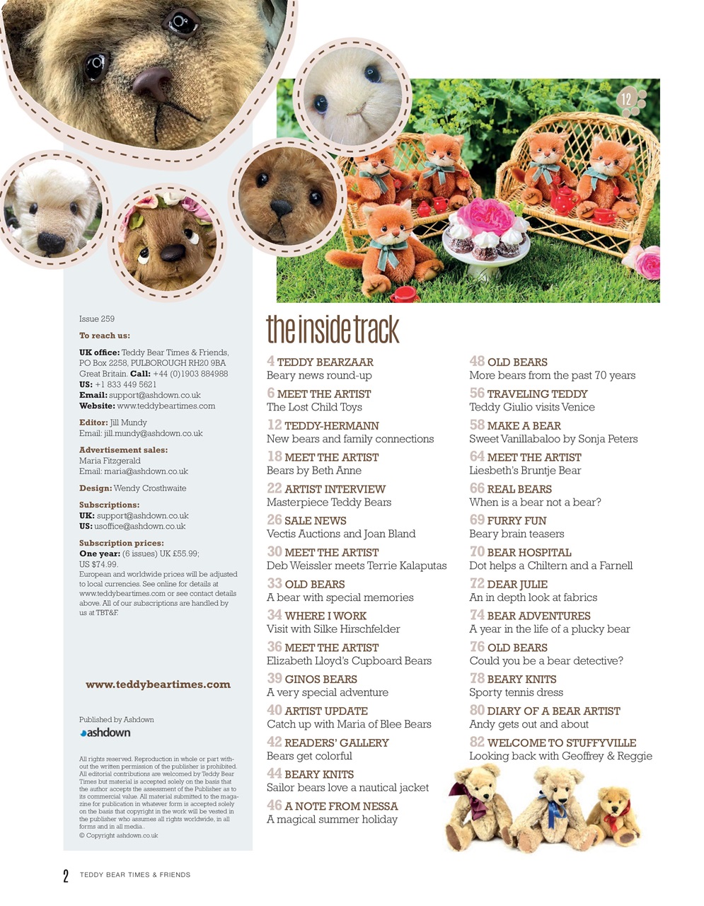 Teddy Bear Times Preview Pages