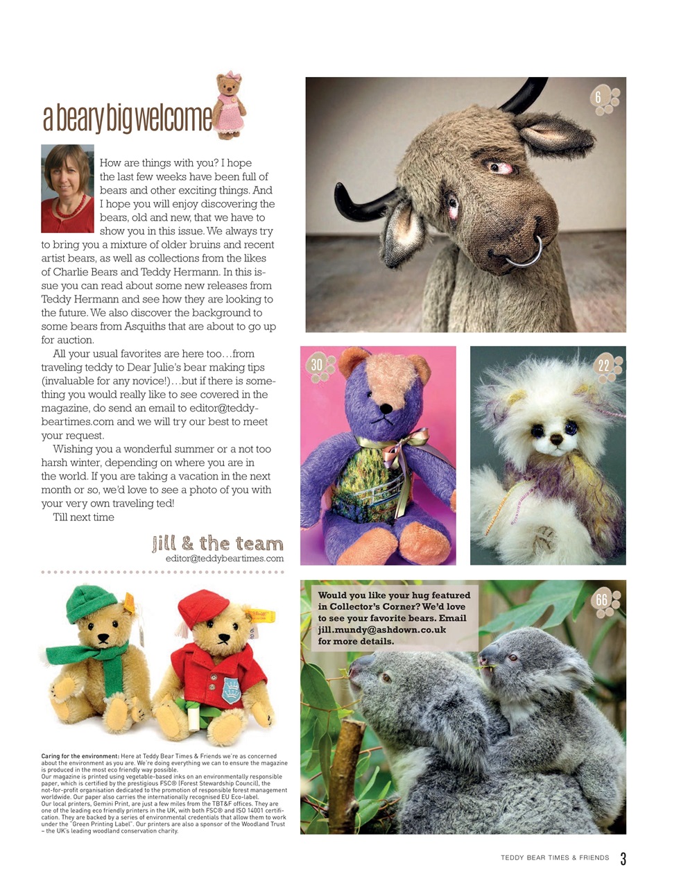 Teddy Bear Times Preview Pages