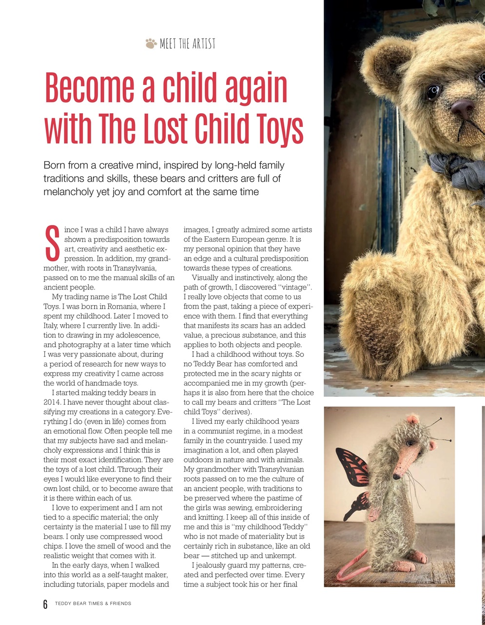 Teddy Bear Times Preview Pages