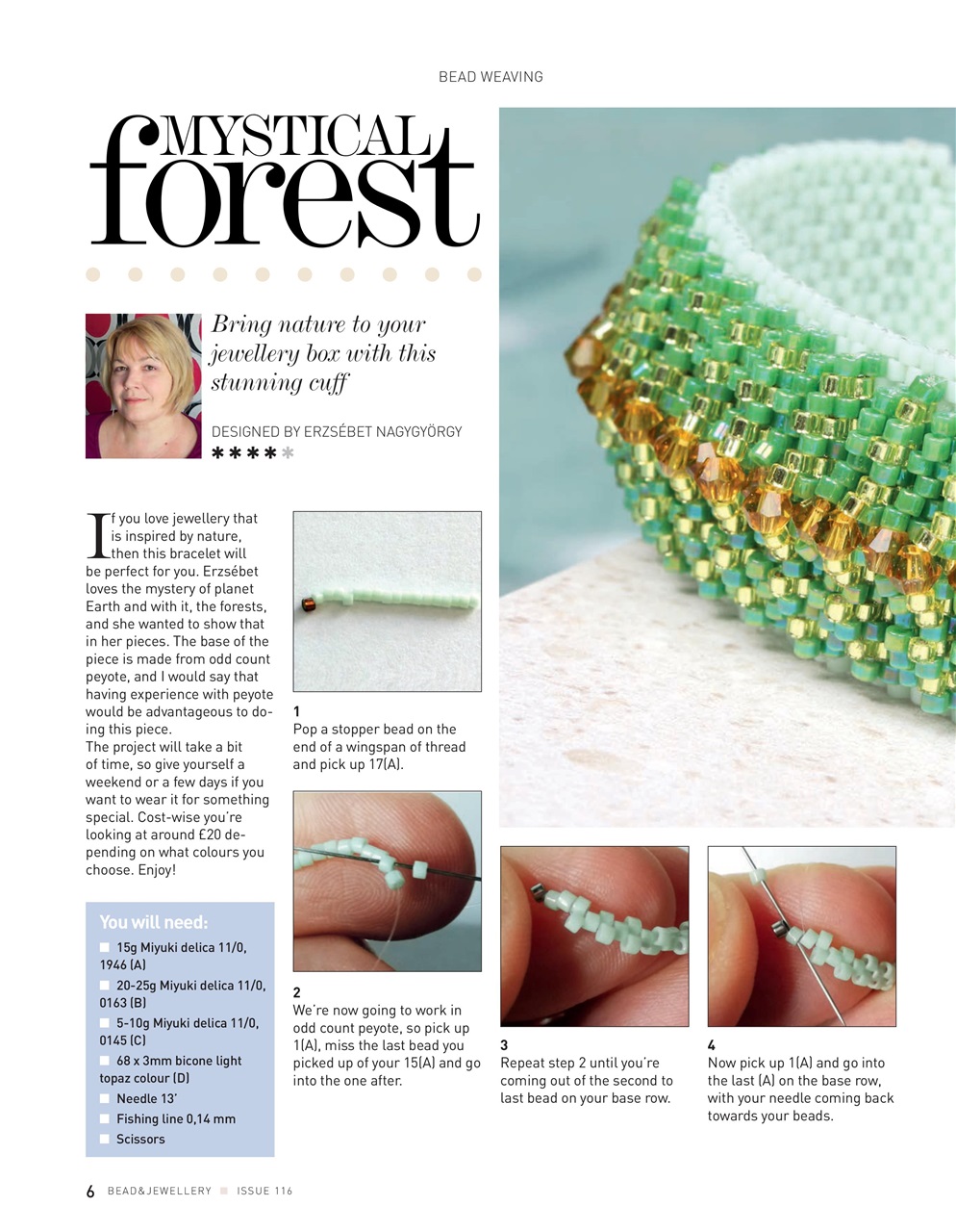 Bead & Jewellery Magazine Preview Pages