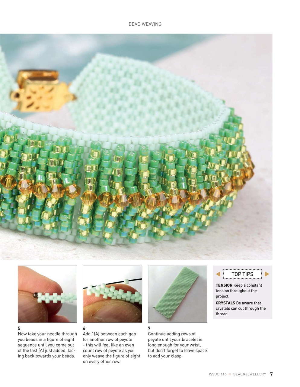 Bead & Jewellery Magazine Preview Pages