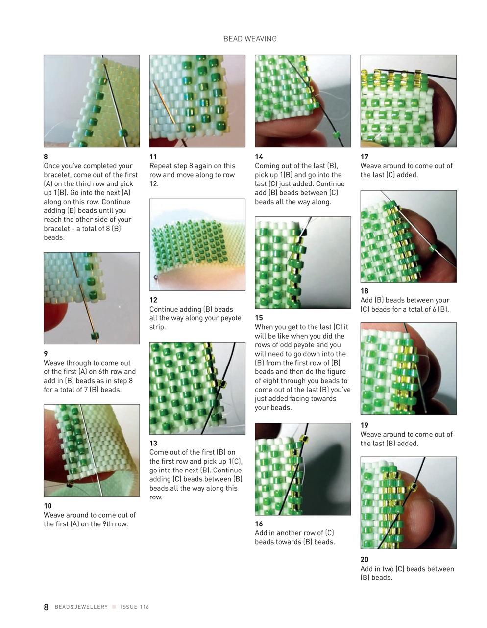 Bead & Jewellery Magazine Preview Pages