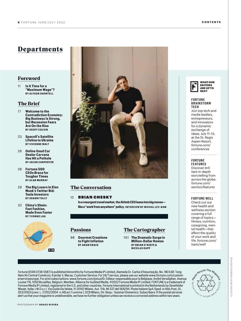 Fortune (Europe Edition) Preview Pages