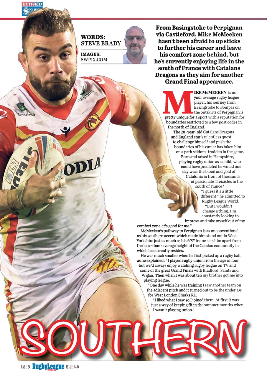 Rugby League World Preview Pages