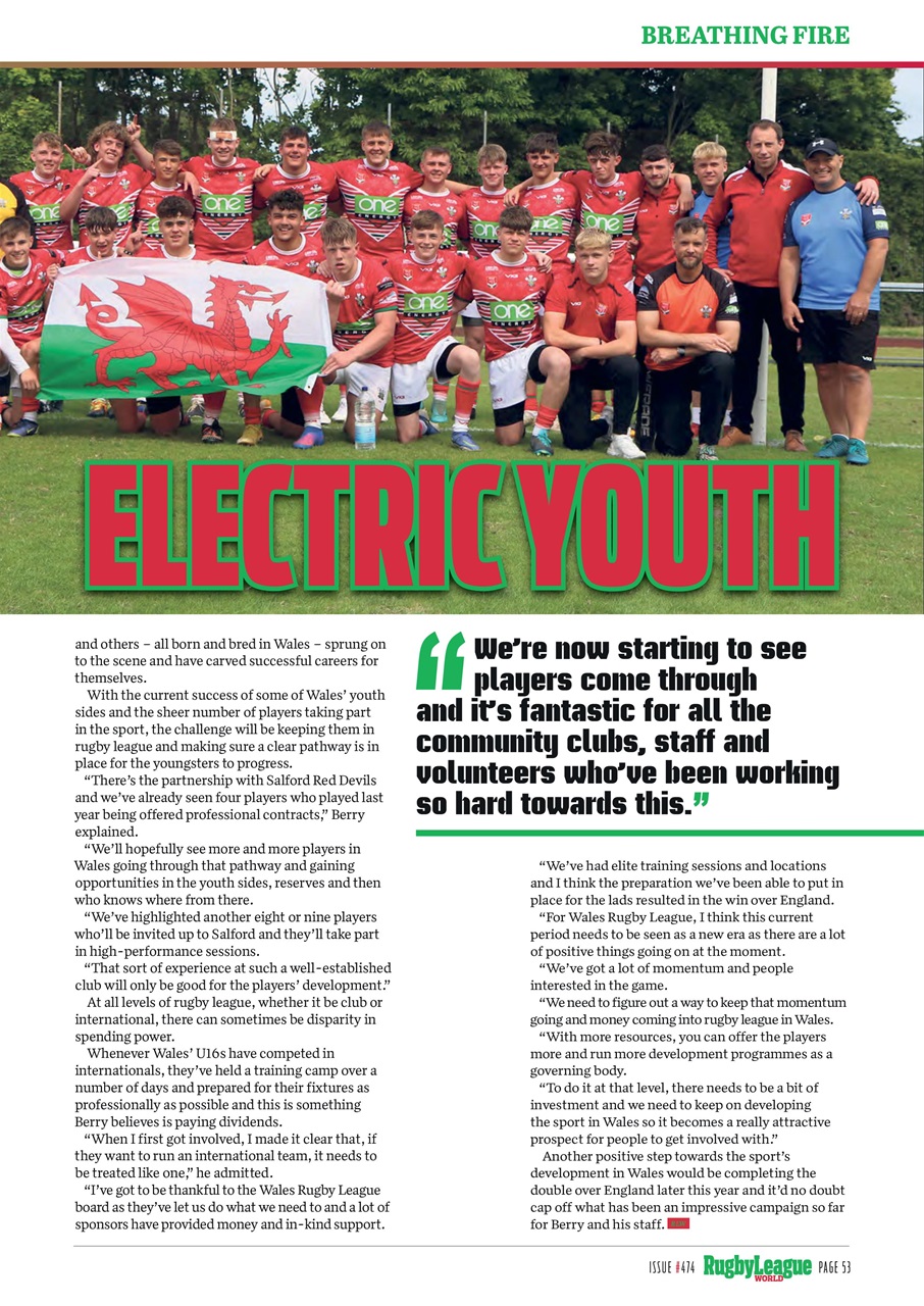 Rugby League World Preview Pages