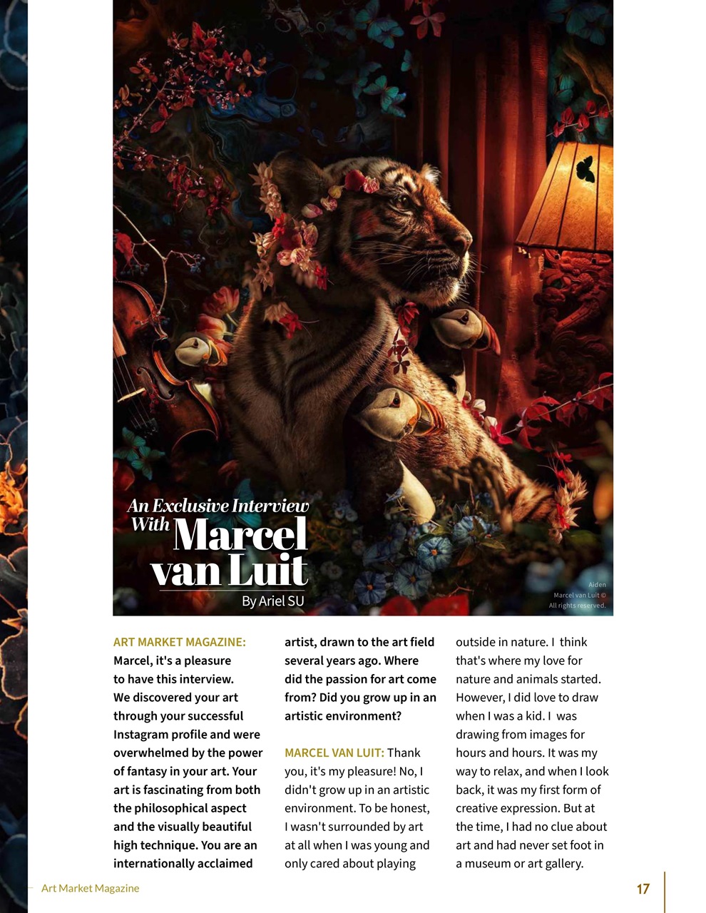 Art Market Magazine Preview Pages