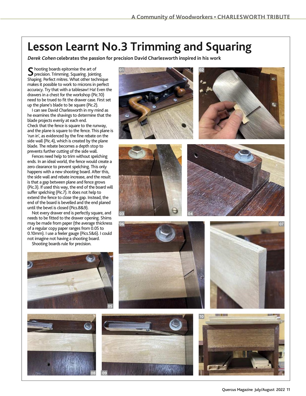 Quercus Preview Pages