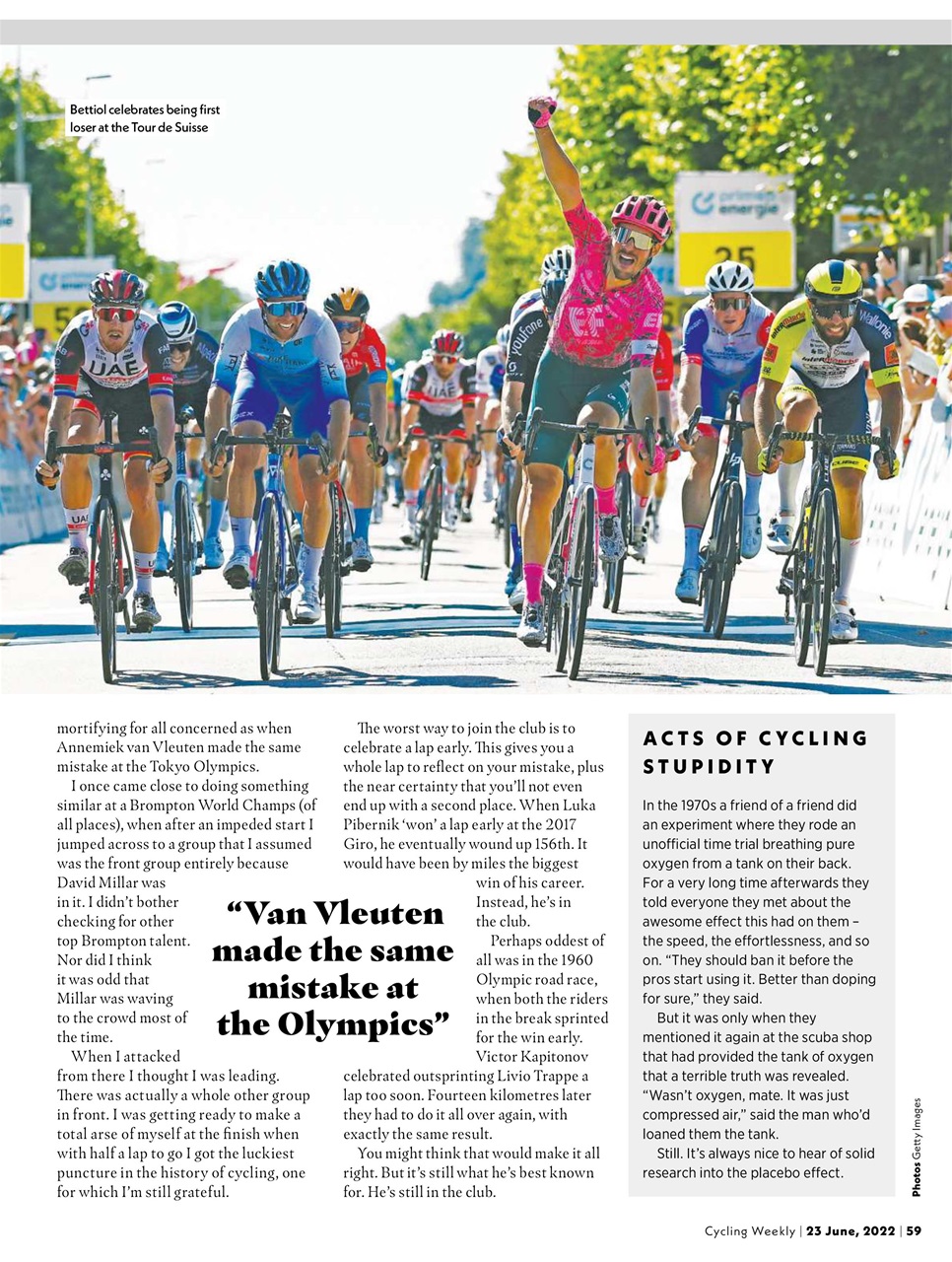 Cycling Weekly Preview Pages