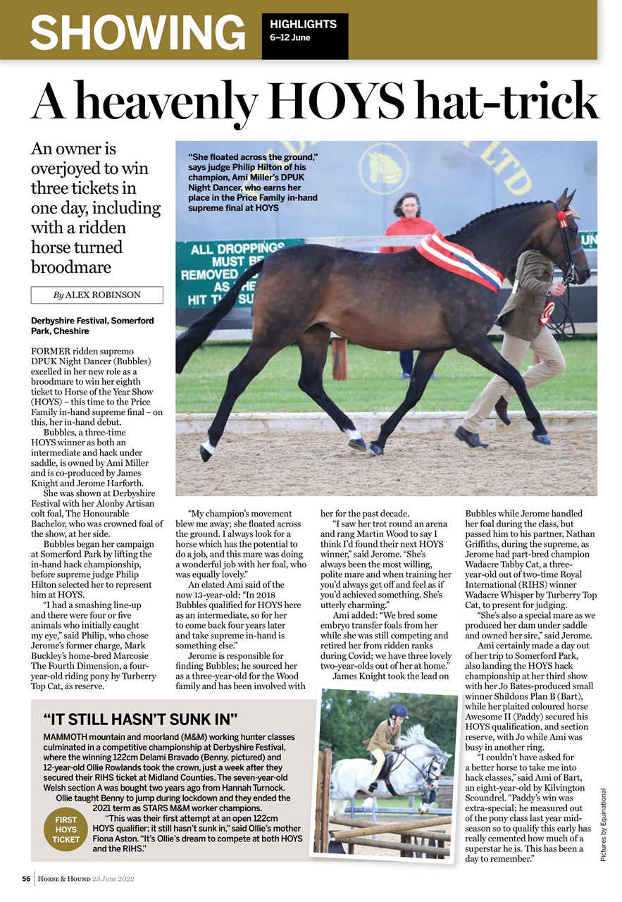 Horse & Hound Preview Pages