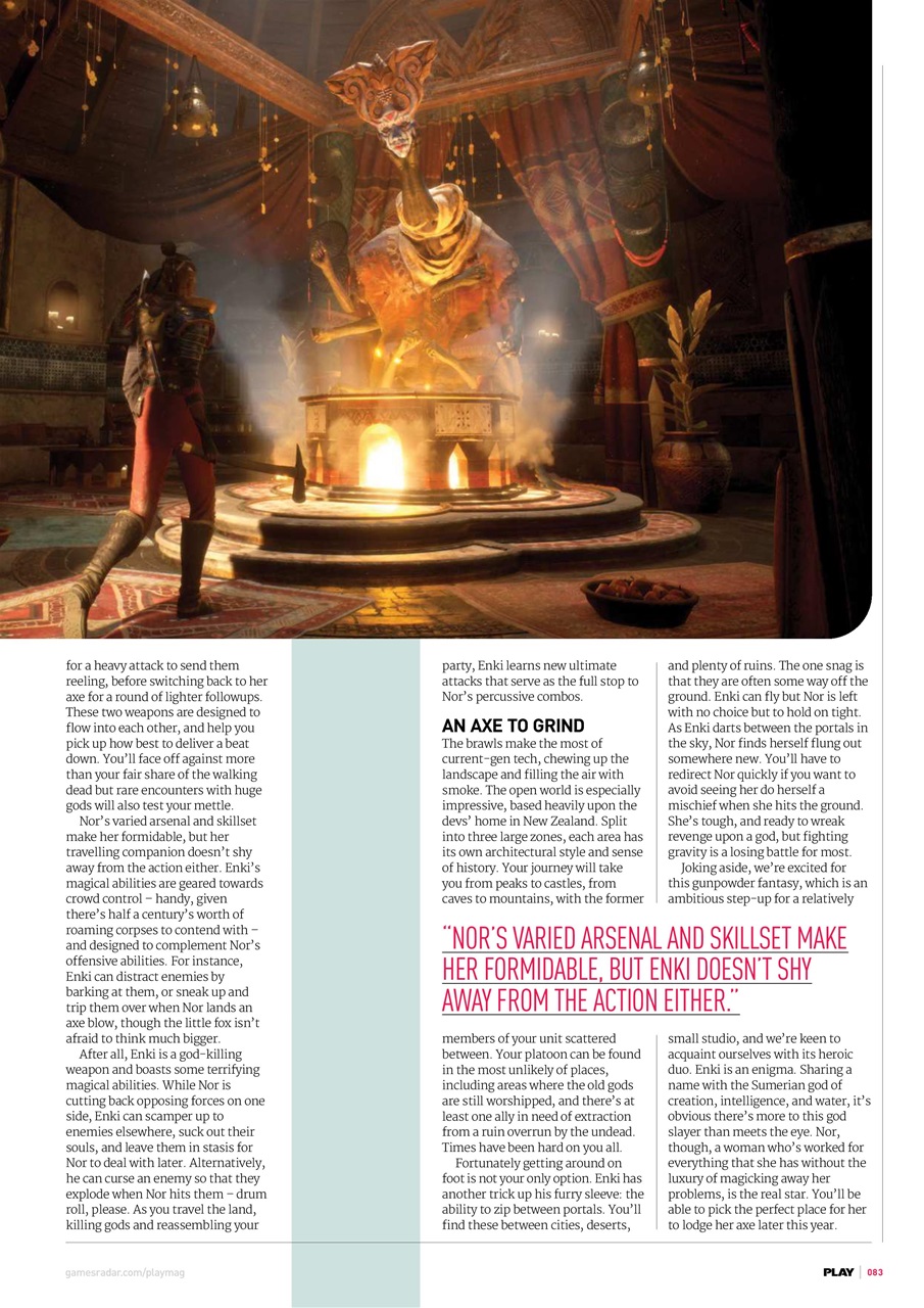 PLAY Magazine Preview Pages