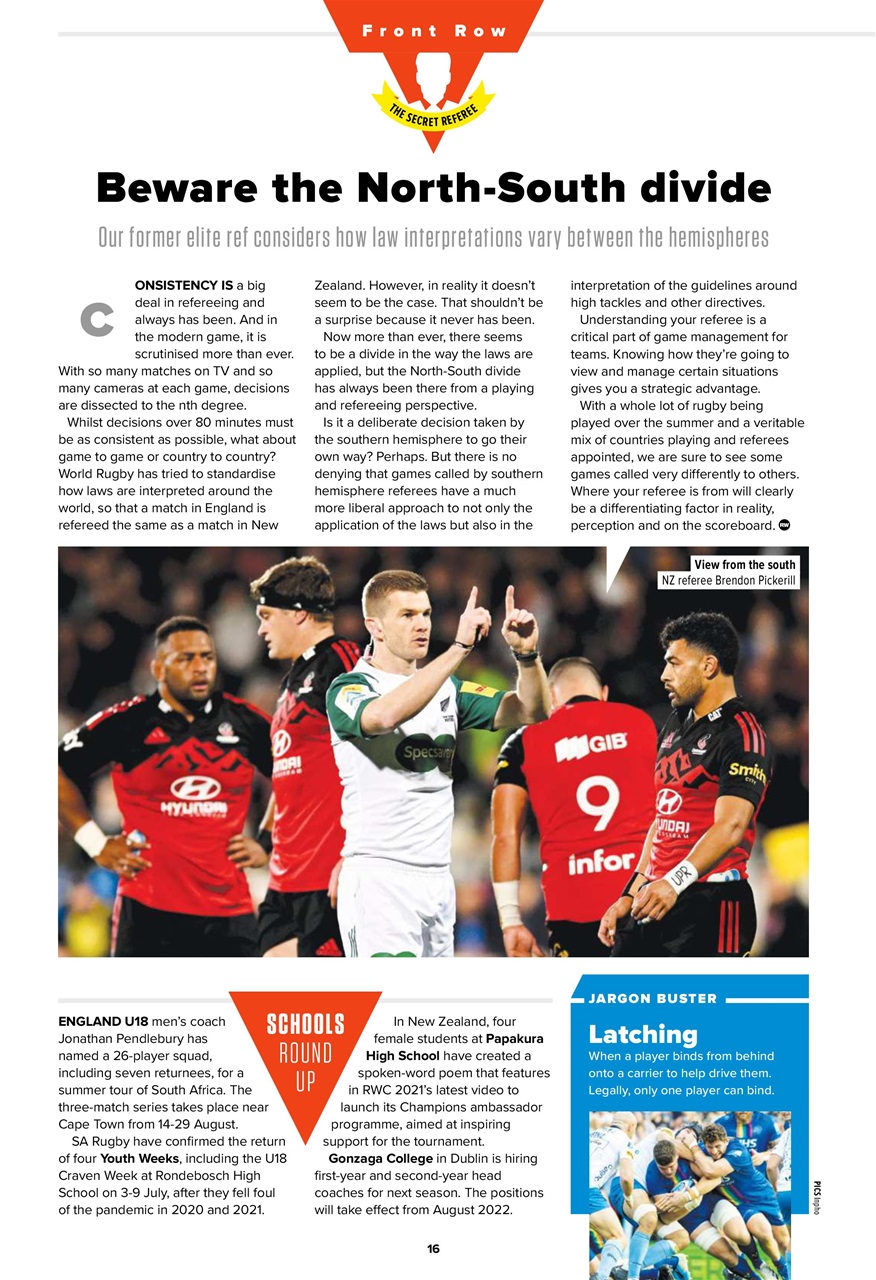 Rugby World Preview Pages