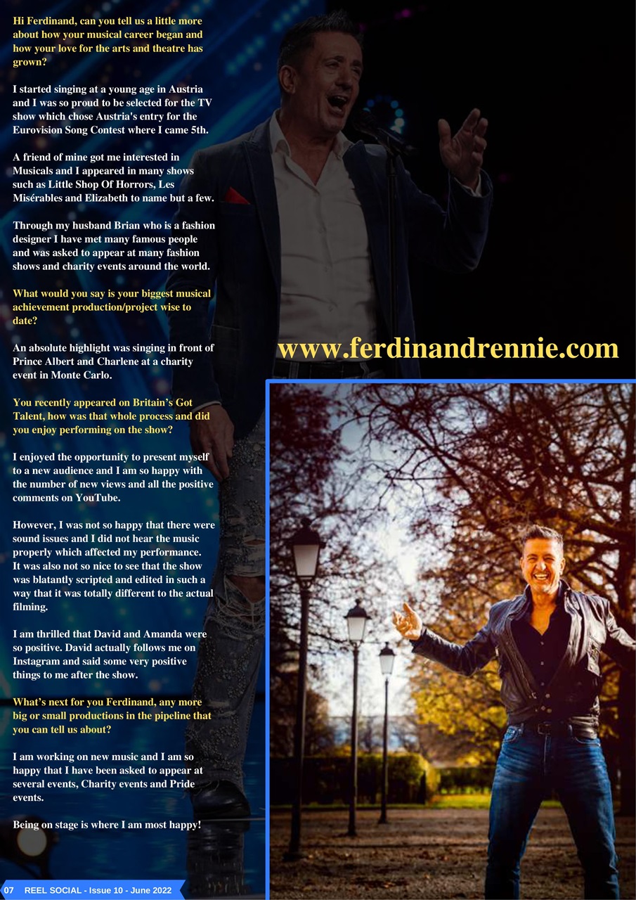 Reel Social Preview Pages