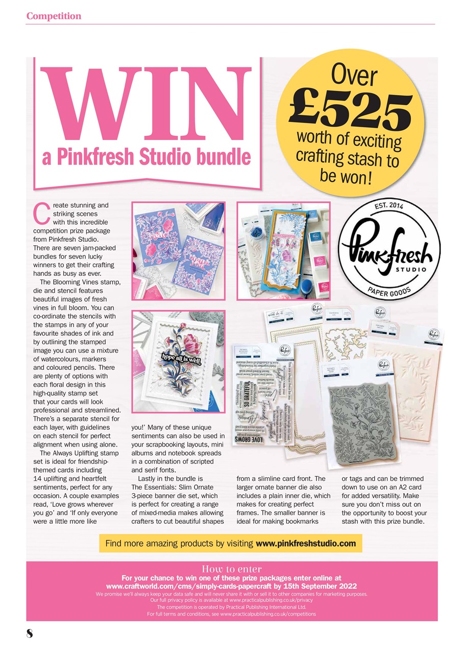 Simply Cards & Papercraft Preview Pages