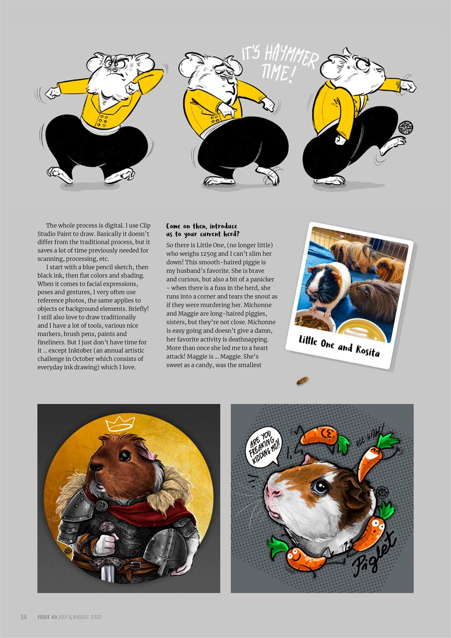 Guinea Pig Magazine Preview Pages