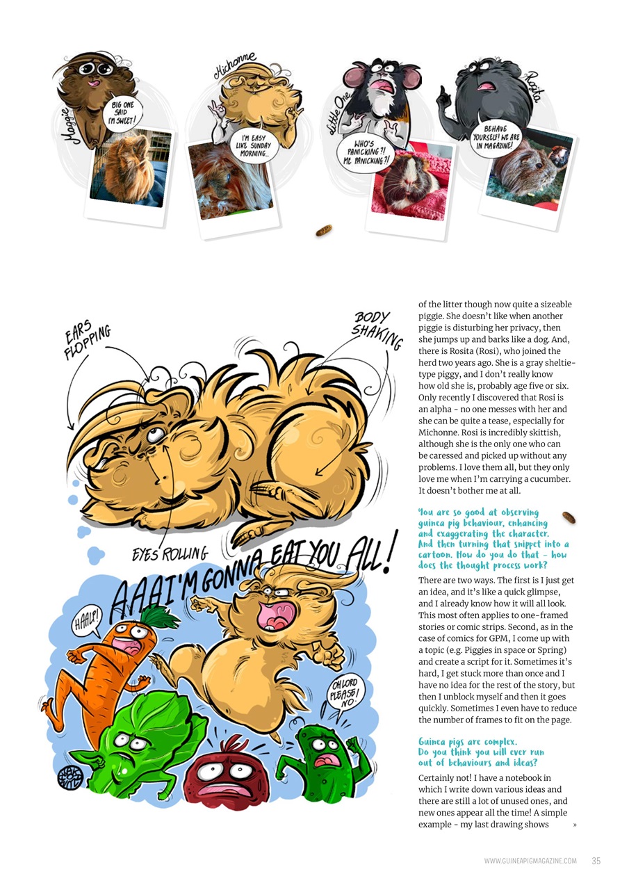 Guinea Pig Magazine Preview Pages