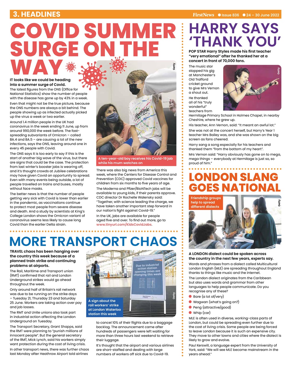First News Preview Pages