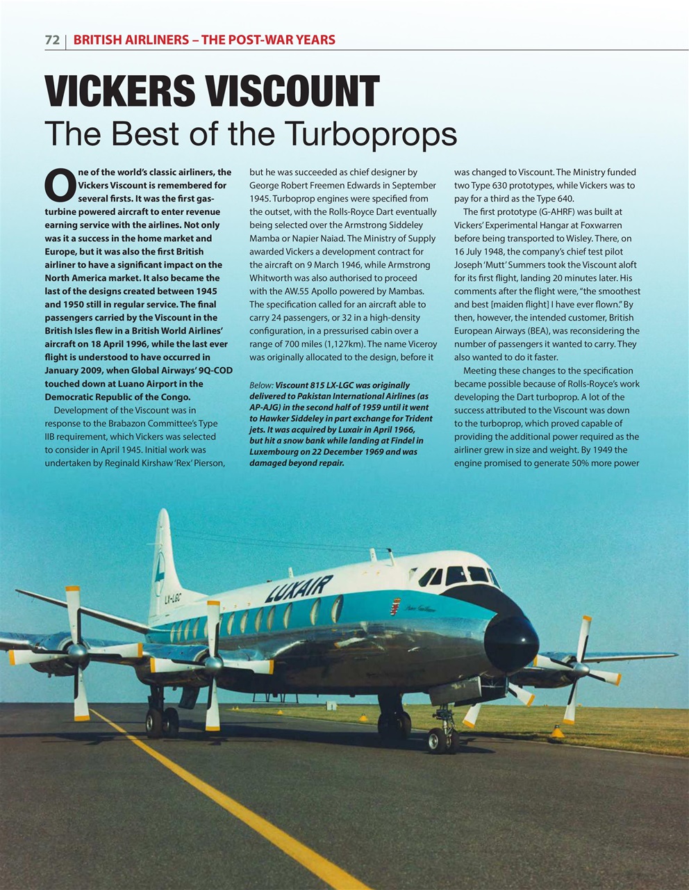 Aviation Archive Magazine Preview Pages