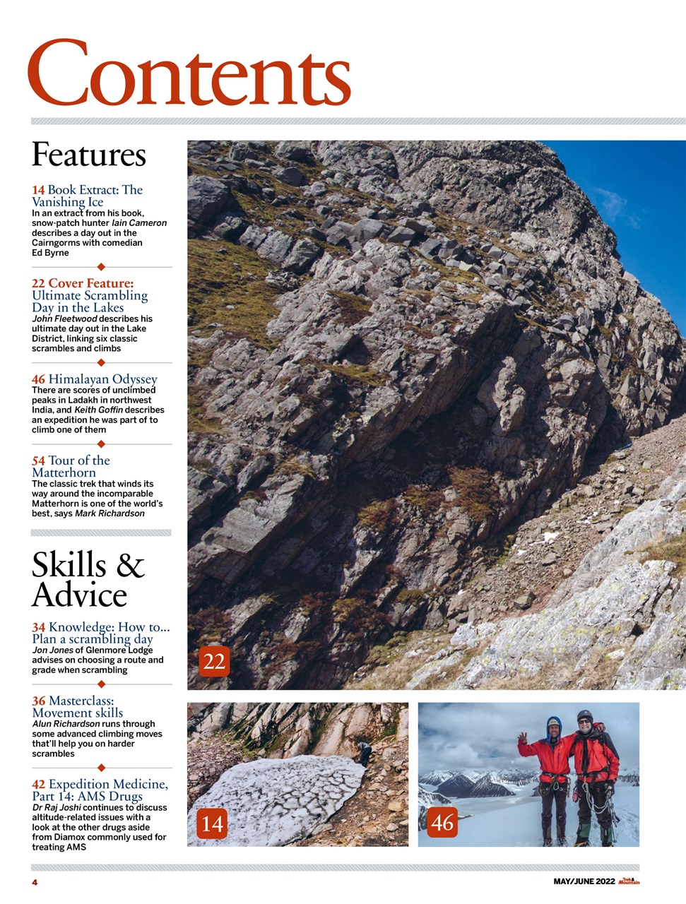 Trek & Mountain Magazine Preview Pages