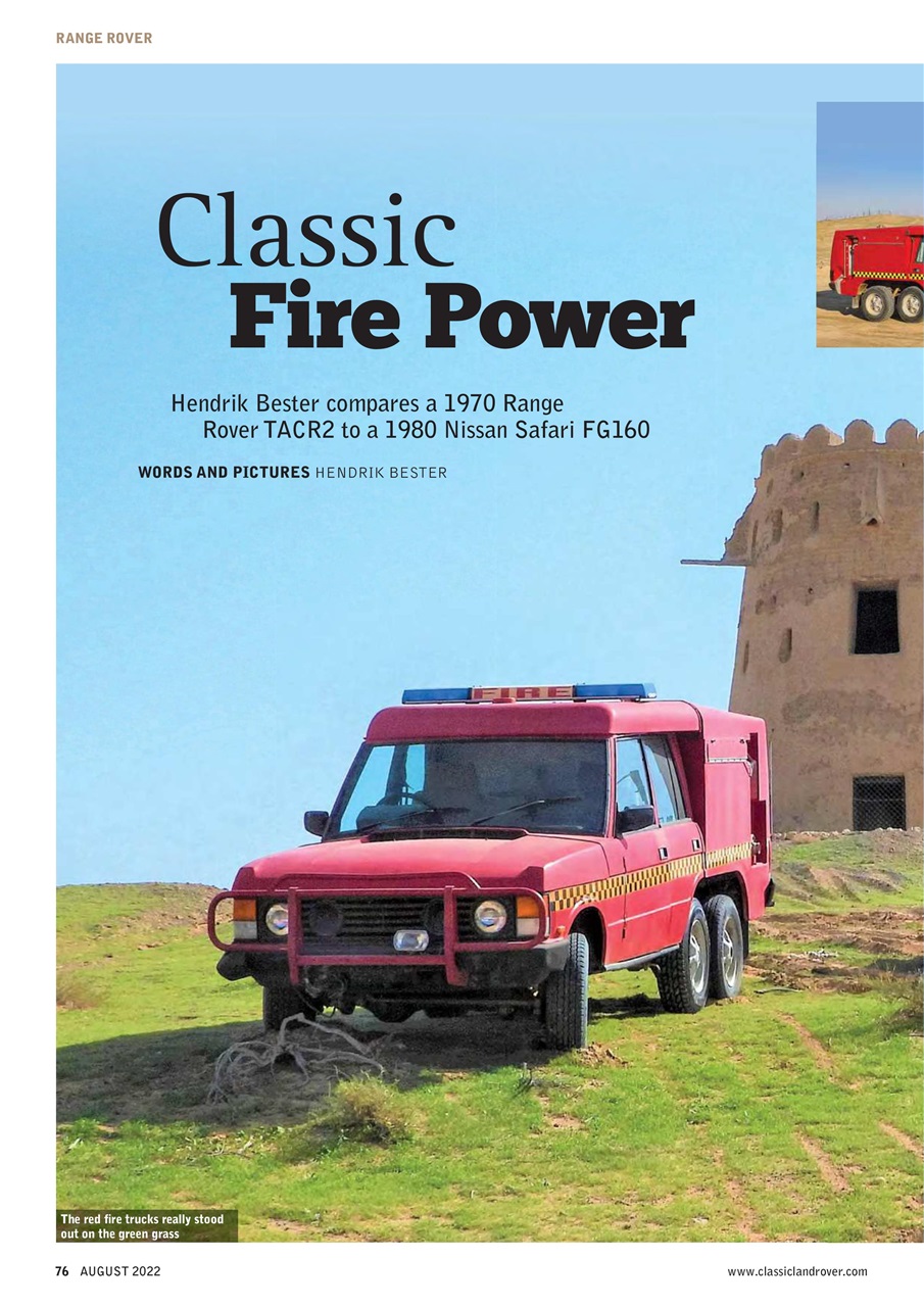 Classic Land Rover Magazine Preview Pages