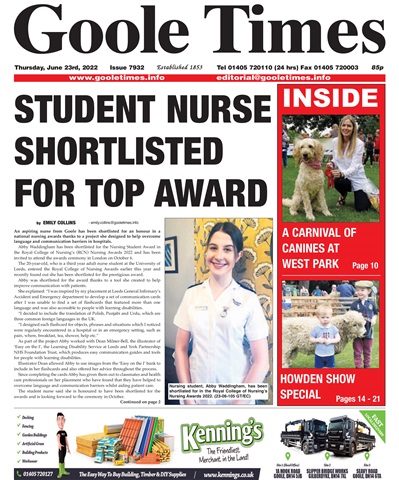 Goole Times issue Thursday, June 23rd