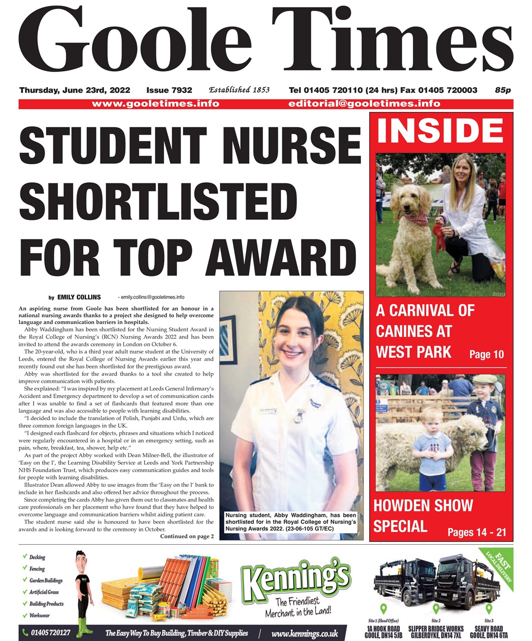 Goole Times Preview Pages