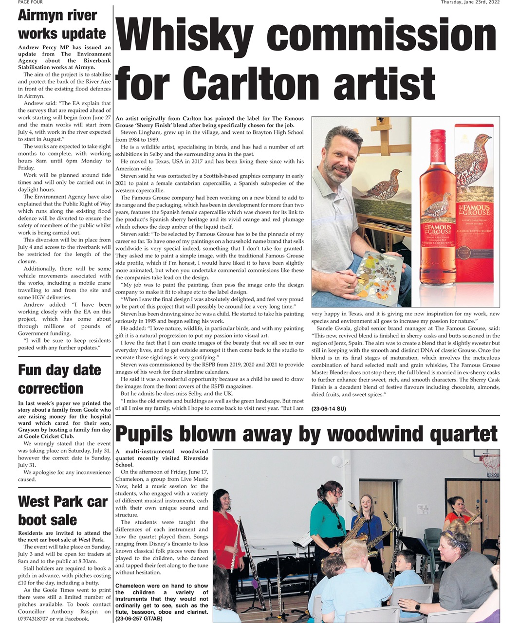 Goole Times Preview Pages