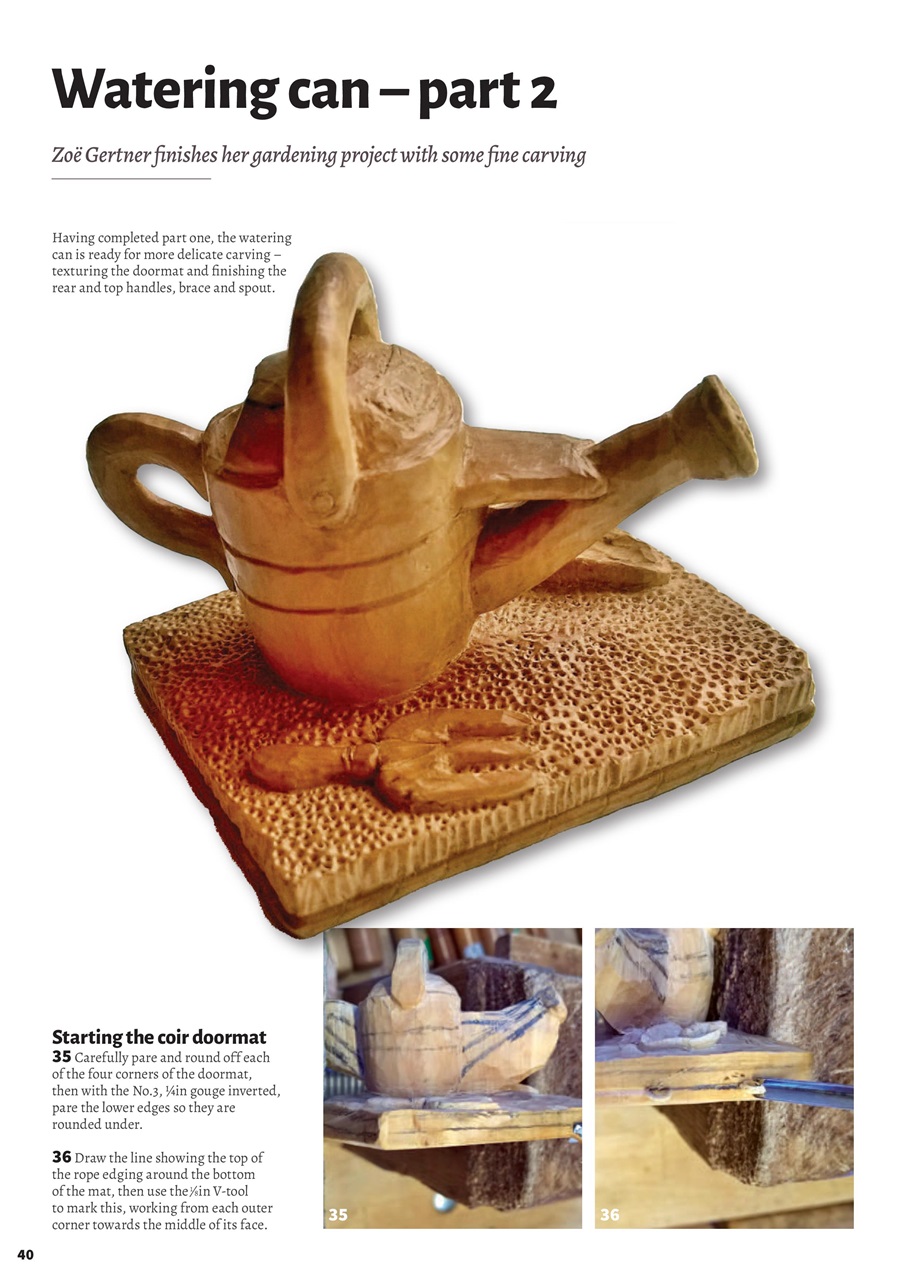 Woodcarving Preview Pages