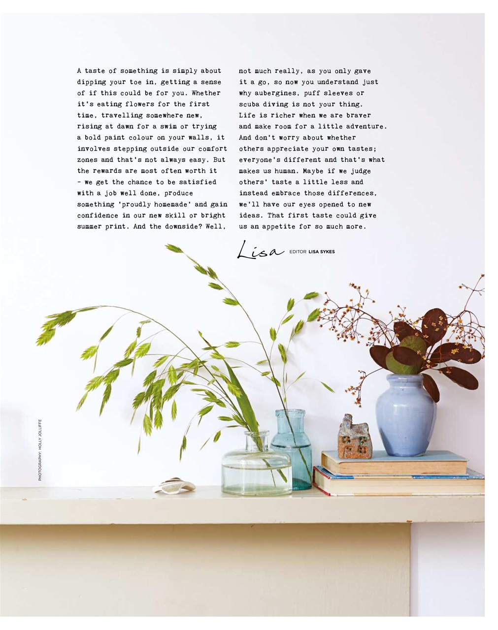 The Simple Things Preview Pages