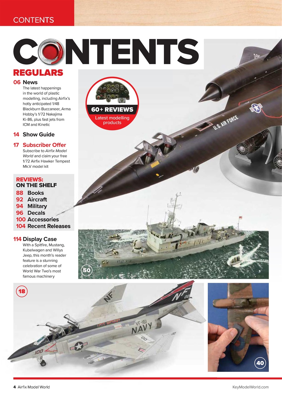 Airfix Model World Preview Pages