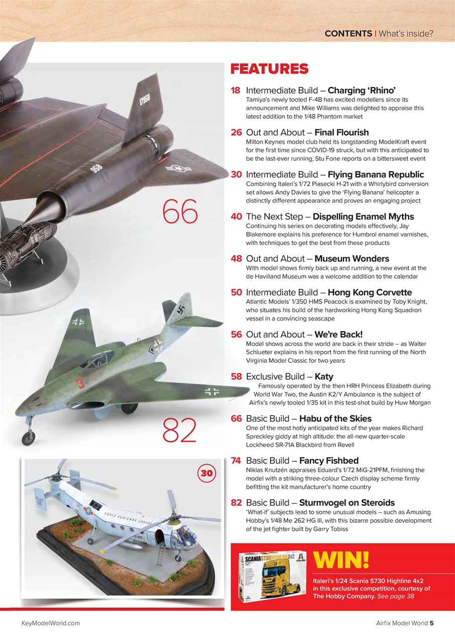 Airfix Model World Preview Pages