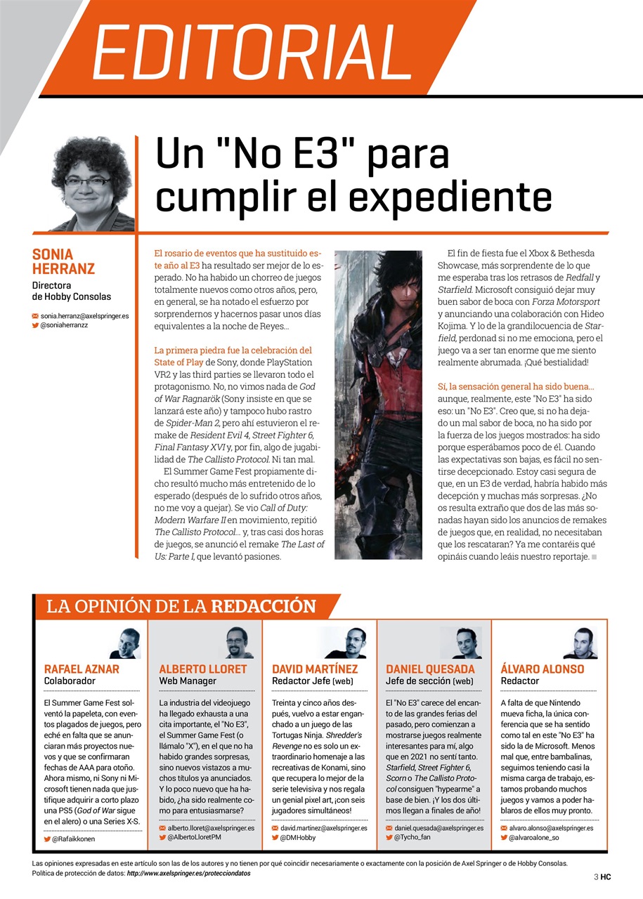 Hobby Consolas Preview Pages